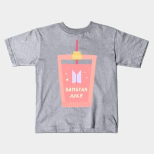 BTS Juice pink aesthetic item Kids T-Shirt